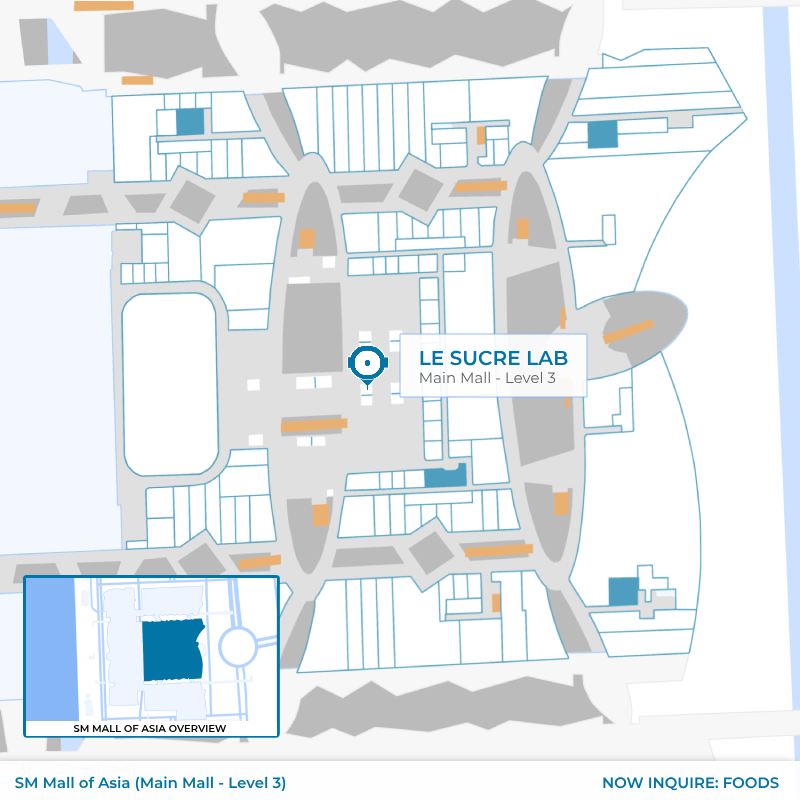 Le Sucre Lab - SM MOA - Main Mall - Level 3